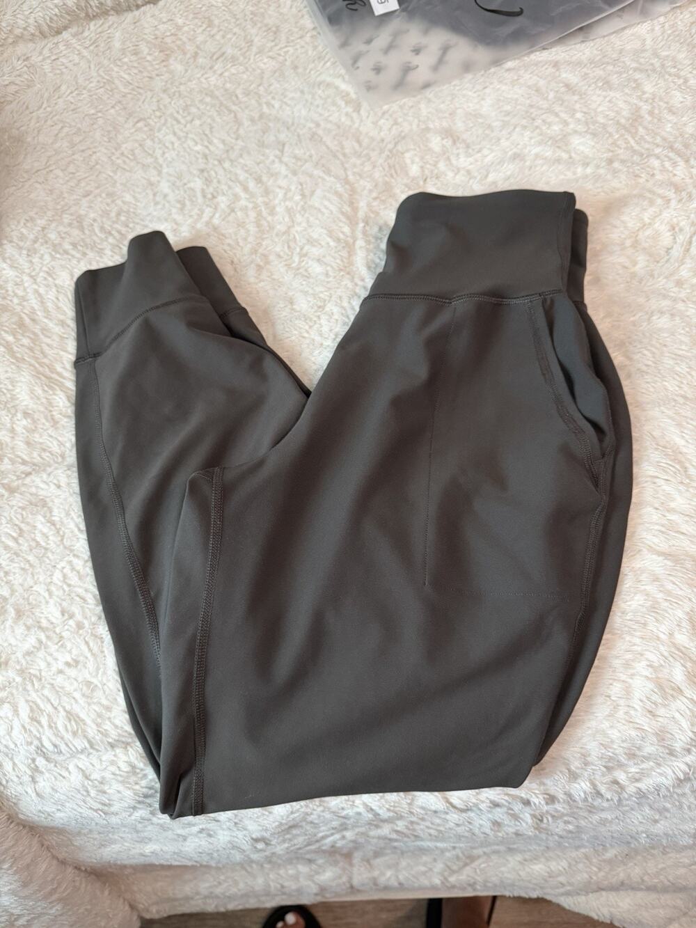 Old Navy Active Women’s S Black Polyester Spandex Stretch Pull On Leggings